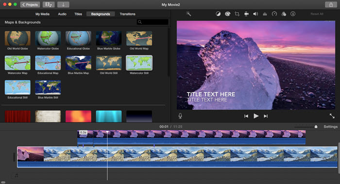 video editing software for old mac free